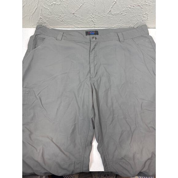 RailRiders Pants Ripstop Gray Nylon Lightweight Trail Hiking Skateboard 40 x 30 - Picture 1 of 7